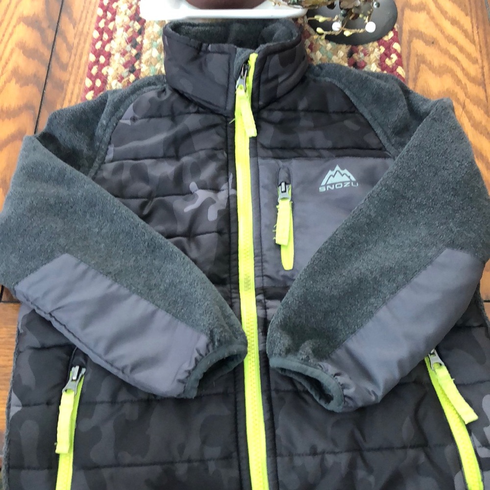 Boys Fleece Zippered Jacket